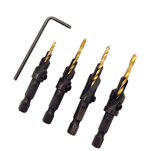Milescraft | 4Pc Counter Bit Set (Online Only) - Toolcraft