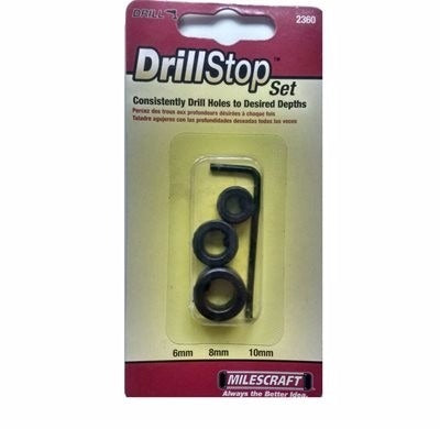 Milescraft | Drill Stop Set 3Pc Metric - Toolcraft