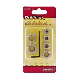 Milescraft | Drill Stop Set 7Pc Imperial - Toolcraft