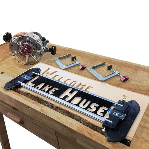 Milescraft | Sign Pro | (8mm shank router bits) 206 templates - BPM ...