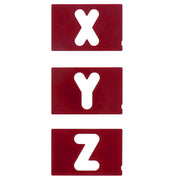 Milescraft | Templates Vertical Letters 1 1/2"/38mm 30pc-Toolcraft