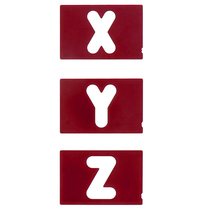 Milescraft | Templates Vertical Letters 1 1/2