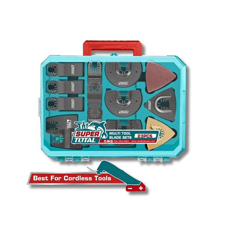 Total | Multi-Tool Accessories Set 23pc-Toolcraft