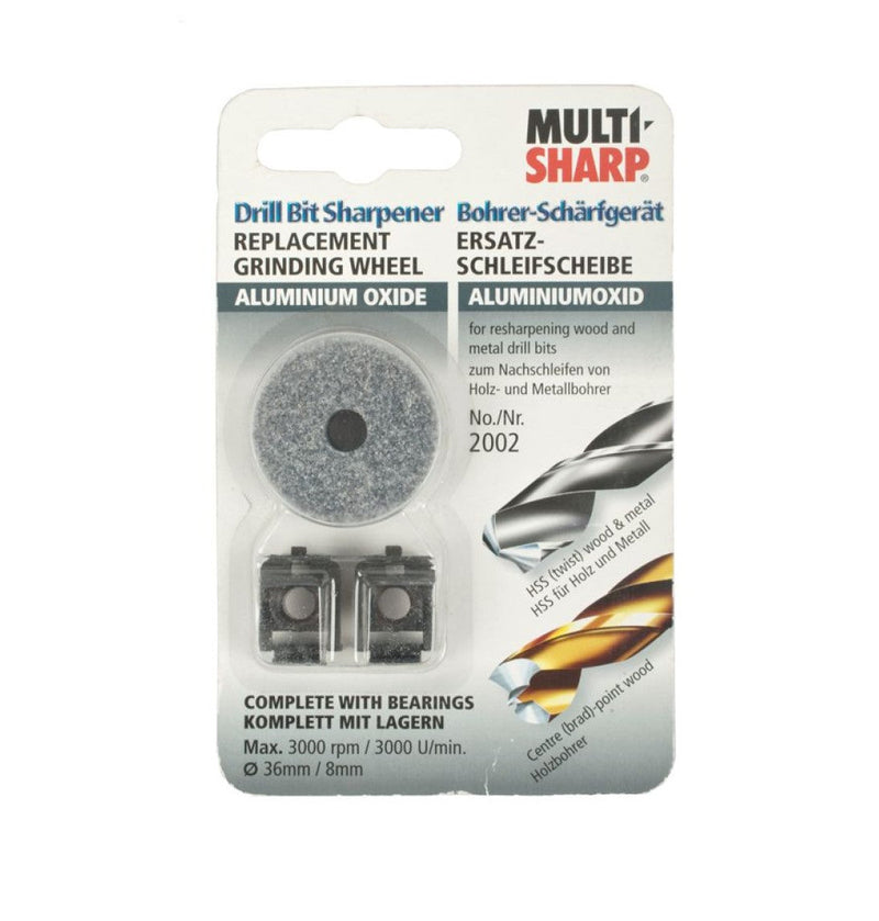 Multi-Sharp | Replacement Wheel Grey Aluminium Oxide-Toolcraft