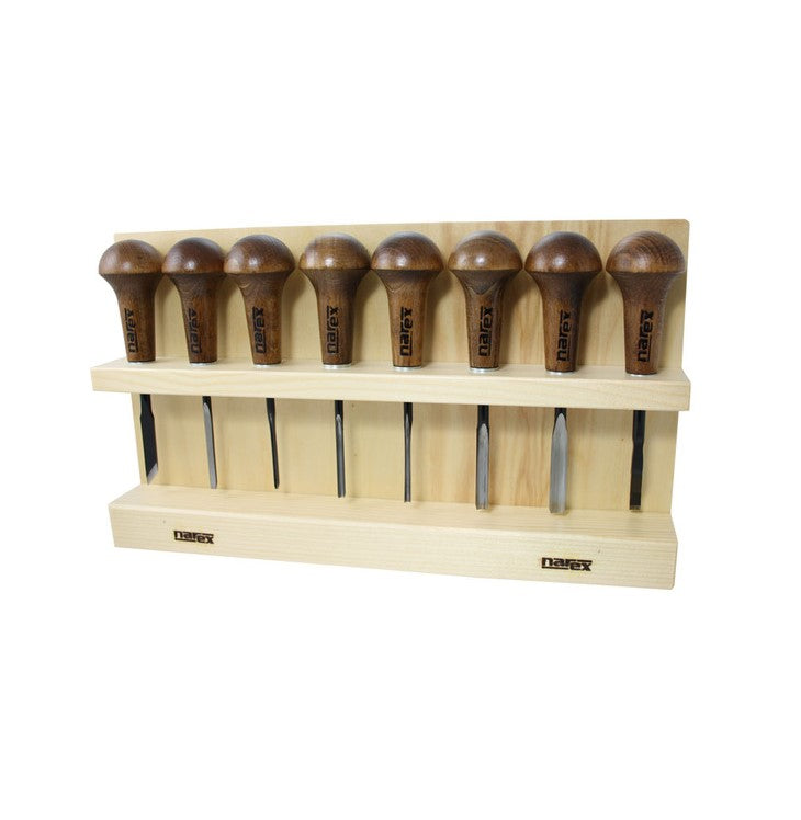 Narex Tool Narex | Carving Chisels Profi Line Palm 8Pc Set-Carving Chisel Set- Toolcraft