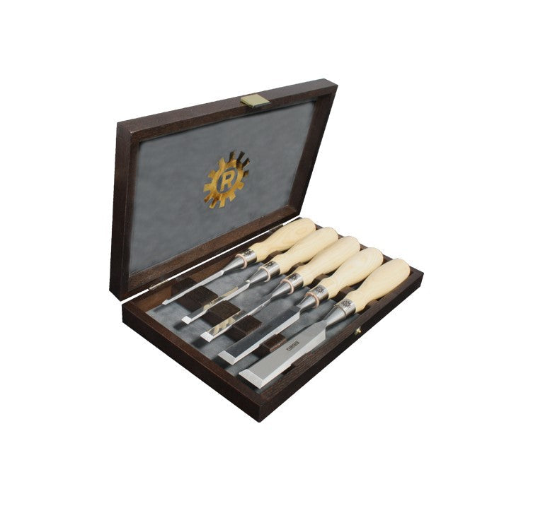 Narex Tool Narex | Richter Set of Bevel Edge Chisels 6, 10, 13, 19 & 25mm-Bevel Edged Chisel Set- Toolcraft