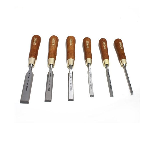 Narex Tool Narex | Set of Bevel Edge Chisels PREMIUM 8532 00 in Wooden Box 6Pc-Bevel Edge Chisel Set- Toolcraft