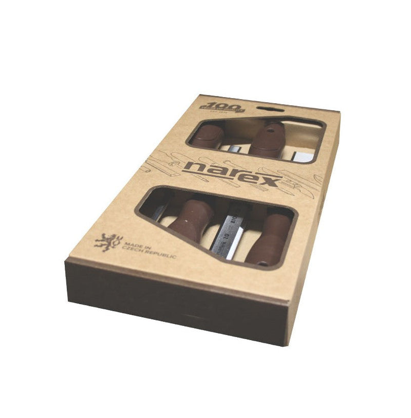 Narex Tool Narex | Set of Bevel Edge Chisels Plast Line Profi-Bevel Edged Chisel Set- Toolcraft