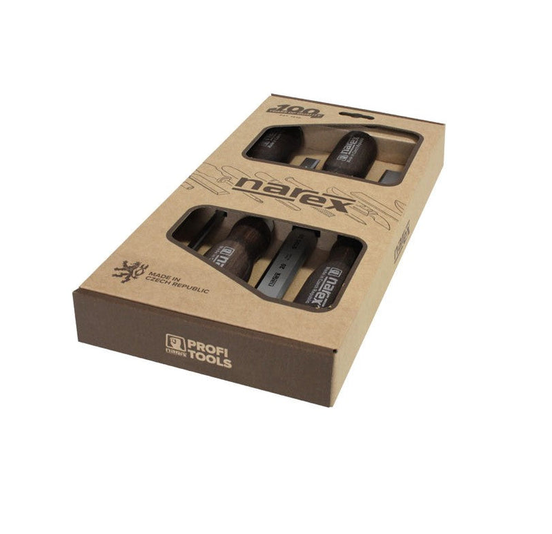 Narex Tool Narex | Set of Bevel Edge Chisels 8630 20 Wood Line Profi 4Pc-Bevel Edged Chisel Set- Toolcraft