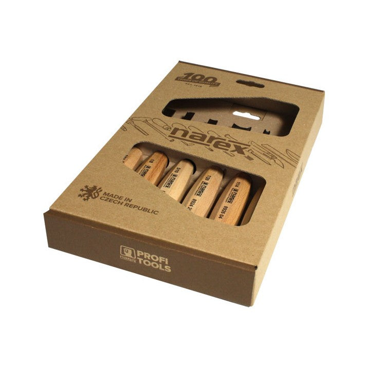 Narex Tool Narex | Set of Carving Chisels Wood Line Standard 6Pc-Carving Chisel Set- Toolcraft
