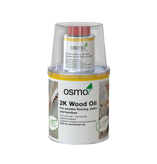 OSMO | 2K Wood Oil 375ml White Transparent