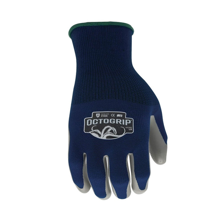 Octogrip | Gloves Heavy Duty 15G Nylon/ Lycra Latex Palm L