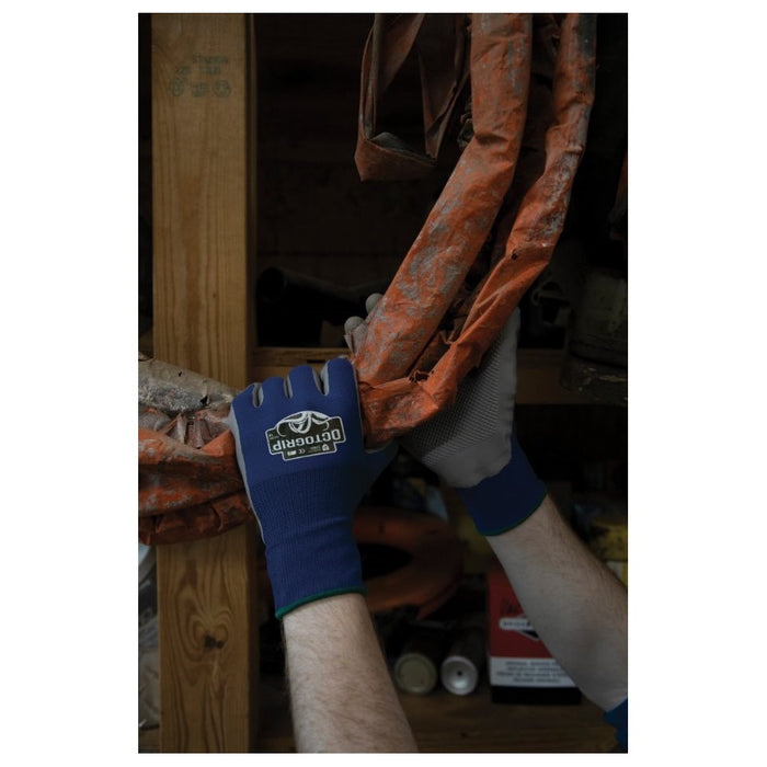 Octogrip | Gloves Heavy Duty 15G Nylon/ Lycra Latex Palm L