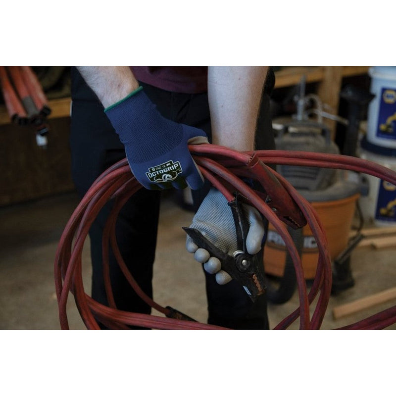 Octogrip | Gloves Heavy Duty 15G Nylon/ Lycra - 3 Sizes-Toolcraft