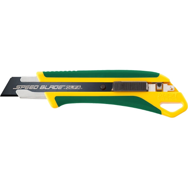 Olfa | 18mm Heavy Duty Cutter Green | CTR L7-AL-COL-12 - Toolcraft