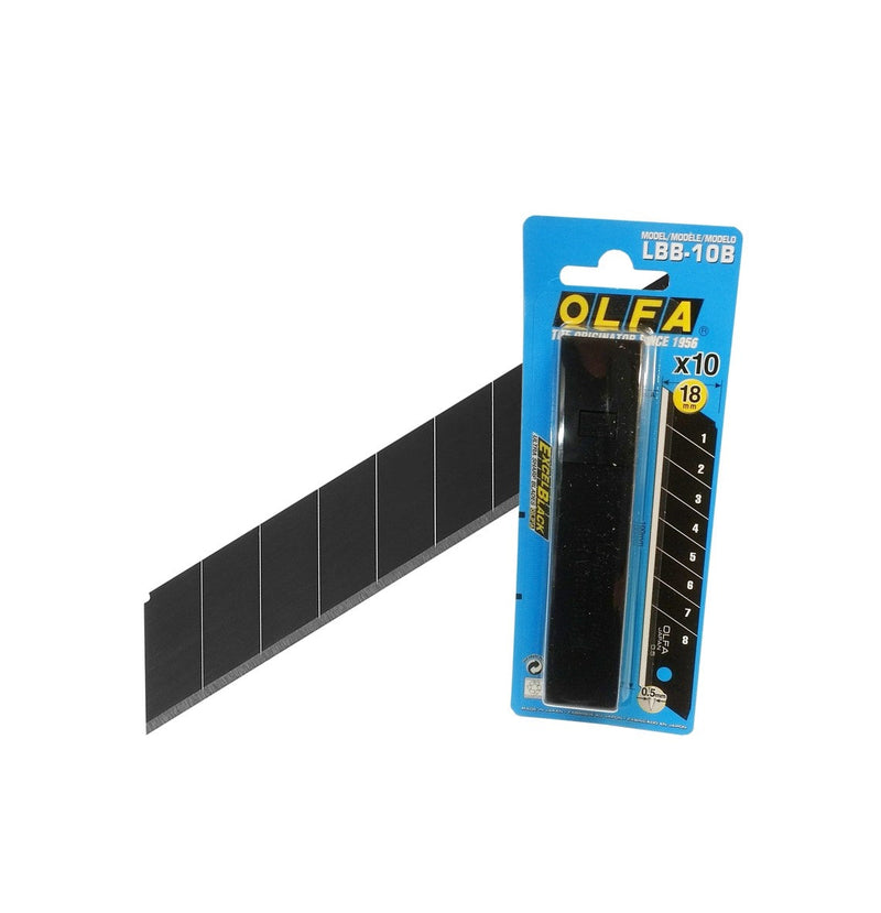 Olfa | 18mm Replacement Blades 10Pk LBB-10B (Online Only) - Toolcraft