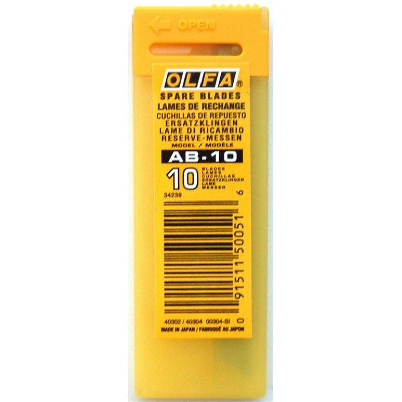 Olfa | Blades 9mm | AB-10  (Available Online Only) - Toolcraft