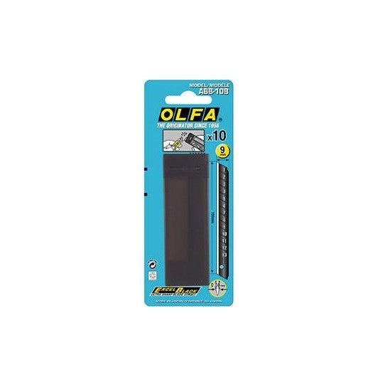 Olfa | Blades, Excel Black, 9mm, ABB-10B (Online Only) - Toolcraft