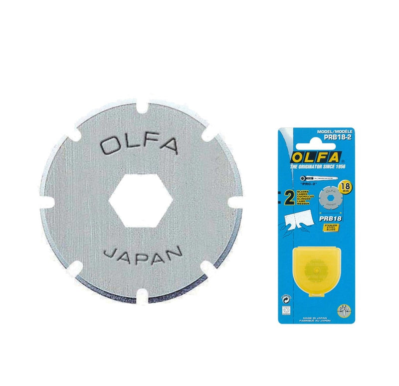 Olfa | Blades Perforation PRB18-2 18mm 2Pk-Toolcraft