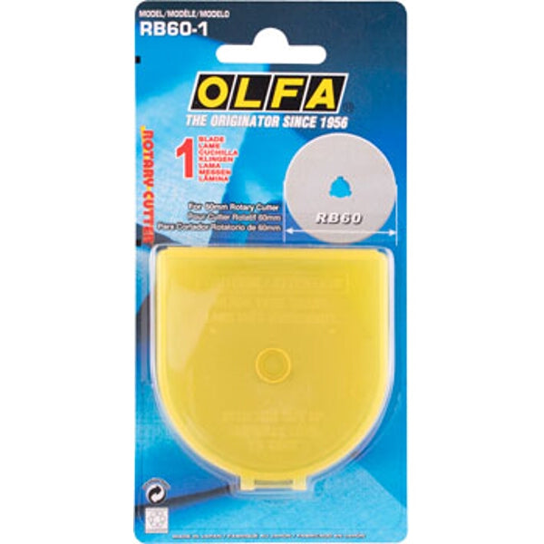 Olfa | Blades Rotary RB60-1 1Pk 60mm | BLA RB601  (Available Online Only) - Toolcraft