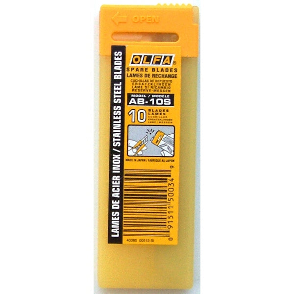 Olfa | Blades S/S 10Pk 9mm | BLA AB10S  (Available Online Only) - Toolcraft