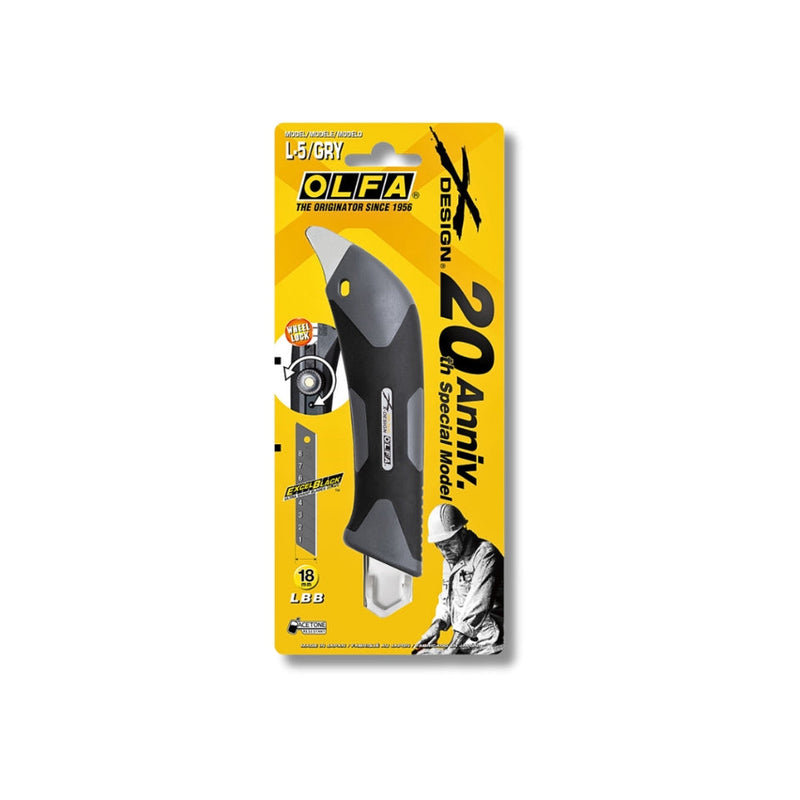Olfa | Cutter Heavy Duty Cutter Gray Wheel Lock-Toolcraft