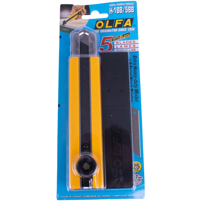 Olfa | Cutter Model H-1-BB-5BB Extra Heavy Duty Snap Off Knife Cutter 2-Toolcraft