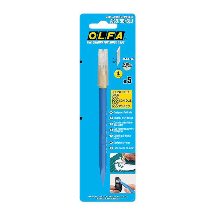 Olfa | Designers Art Knife Blue with 4mm Blade-Toolcraft