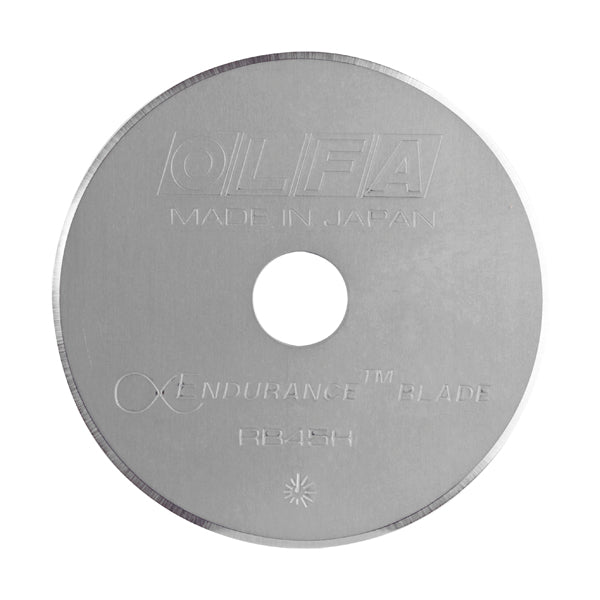 Olfa | Endurance Blade for Rotary Cutter RB45-1 1Pk 45mm | BLA RB45H  (Available Online Only) - Toolcraft