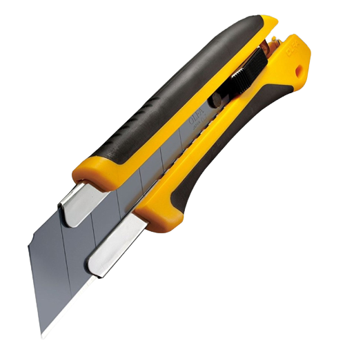 Olfa | Extra Heavy Duty Cutter with Black 25mm HBB Blade-Toolcraft