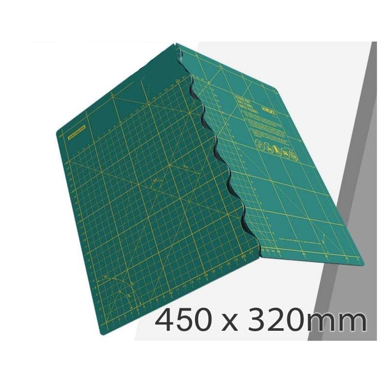 Olfa | Folding Mat for Rotary Cutters 450X320X2.0mm-Toolcraft