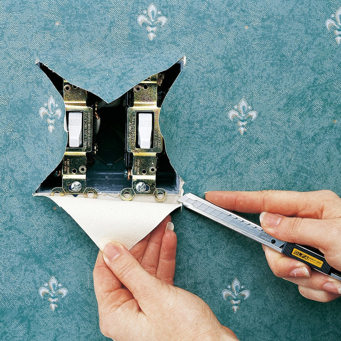 Olfa | Model SVR-2 Stainless Steel Cutter with Auto Lock