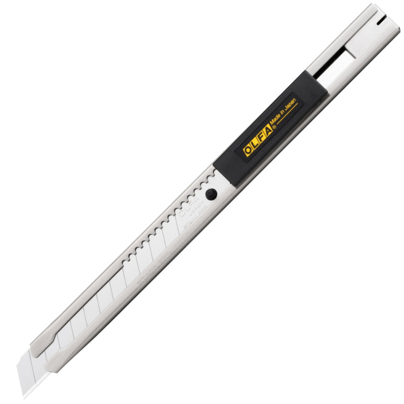 Olfa | Model SVR-2 Stainless Steel Cutter with Auto Lock-Toolcraft