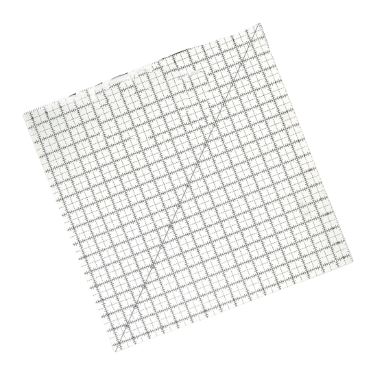Olfa | Quilt Ruler 16" X 16" Square with Grid-Toolcraft