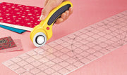 Olfa | Quilt Ruler Imperial 1X12" with Grid-Toolcraft