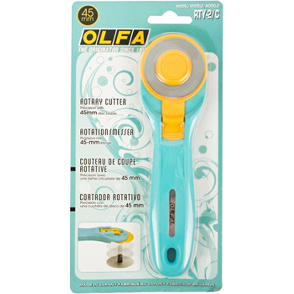 Olfa | Rotary Splash Cutter 45mm Blade R/L Handed | CTR RTY2C  (Available Online Only) - Toolcraft