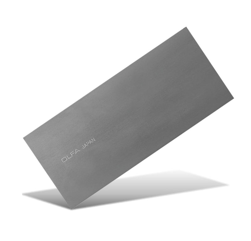 Olfa | Scraper Blades Extra Heavy Duty X6 (for BSR200 & BSR300) 100X0.45mm-Toolcraft