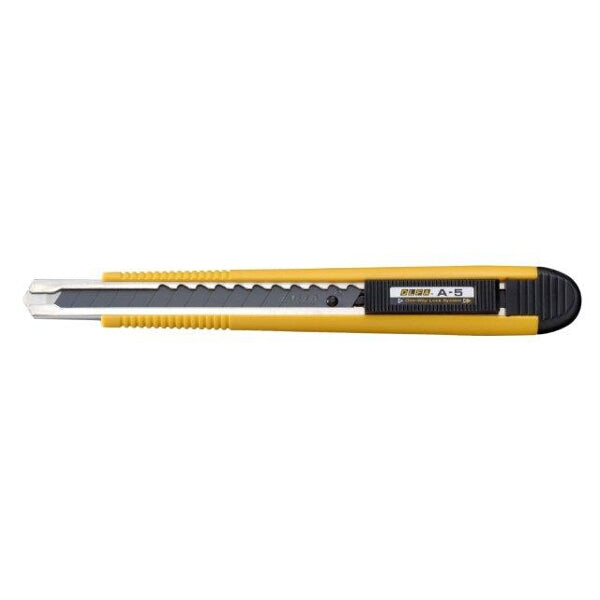 Olfa | Snap Off Knife One Way Lock w/Black Blade | CTR A5  (Available Online Only) - Toolcraft