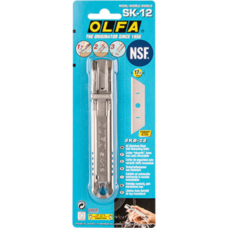 Olfa | Stainless Steel Safety Knife-Toolcraft