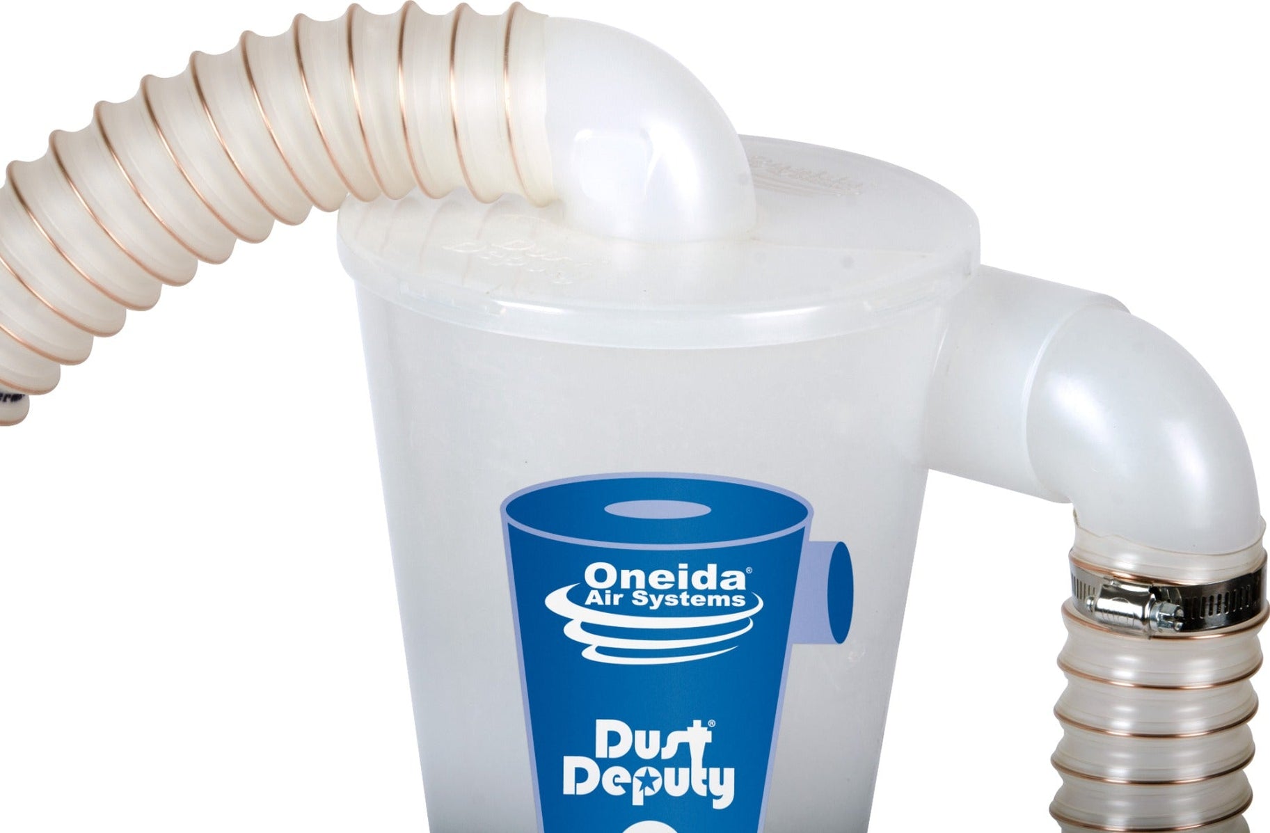 Oneida Air Systems | Dust Deputy 2.5" Deluxe All-Clear Cyclone Kit ...