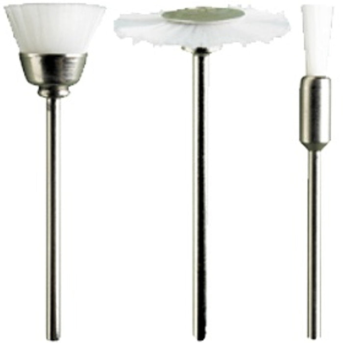 PG mini Professional | Assorted White Nylon Brushes 3Pc