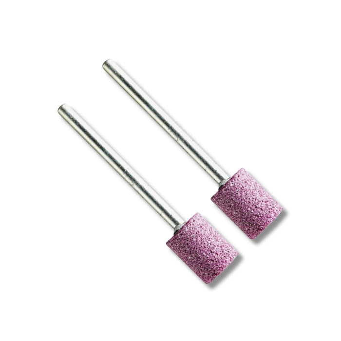 PG mini Professional | Ruby Grinding Stones 10X12mm.Cyl.Sh3mm.2Pcs