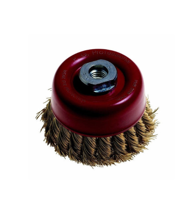 PG mini Professional | Wire Cup Brush 65XM14 Knotted-Toolcraft