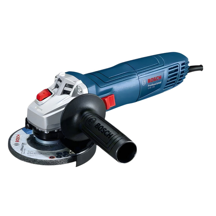 Bosch GWS 700 Grinder with 4X Cutting Discs & 1X Carbon Brush Set incl. Safety Goggles & Ear Plugs