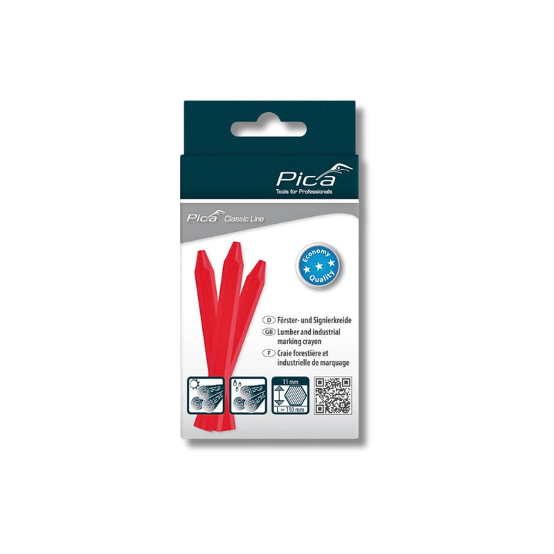 Pica | Crayon Marking ECO 11X110mm Red-Toolcraft