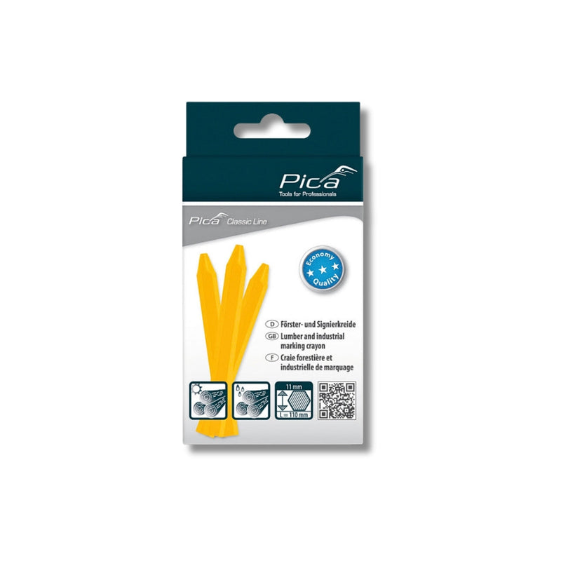 Pica | Crayon Marking ECO 11X110mm Yellow-Toolcraft
