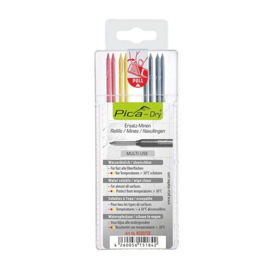 Pica | Refills Dry 8Pc Set Basic-Toolcraft