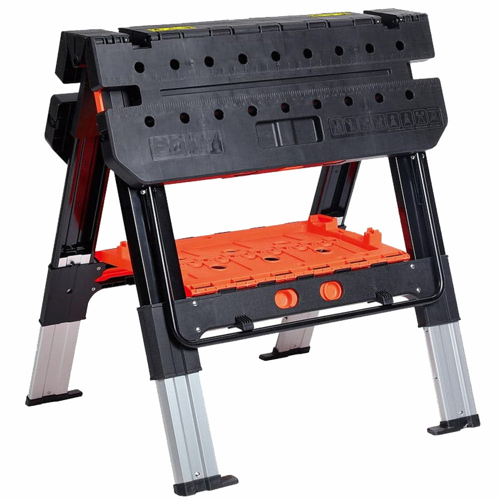 Pony | Work Table E-Z Clamp™ Heavy Duty Folding With 4Pc Bench