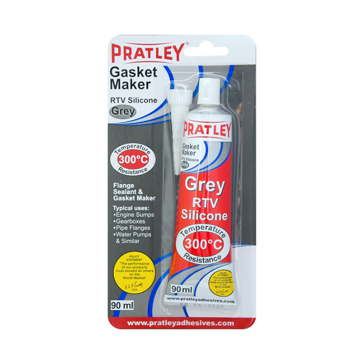 Pratley | Gasket Maker Grey RTV Silicone 90ml-Toolcraft