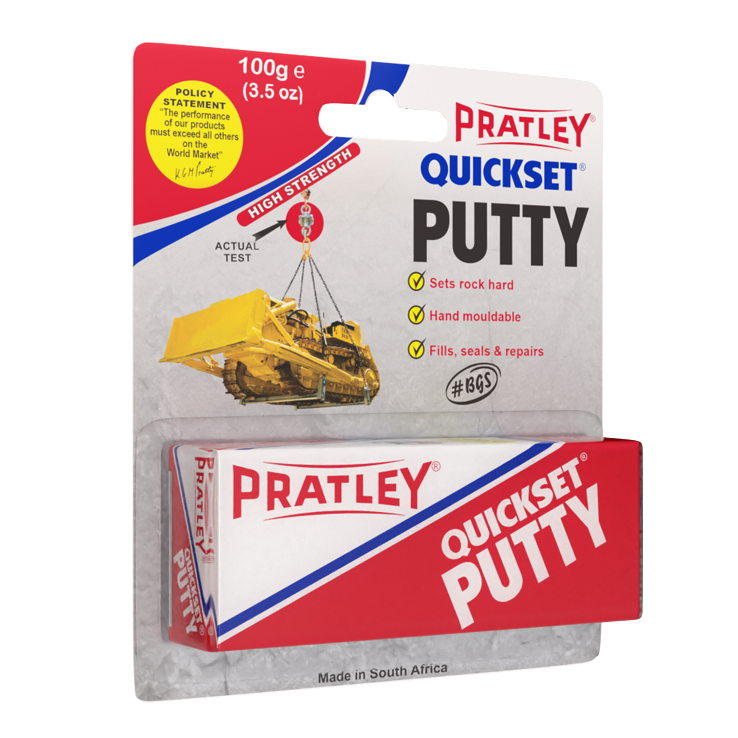 Pratley | Putty Quickset White 100g-Toolcraft